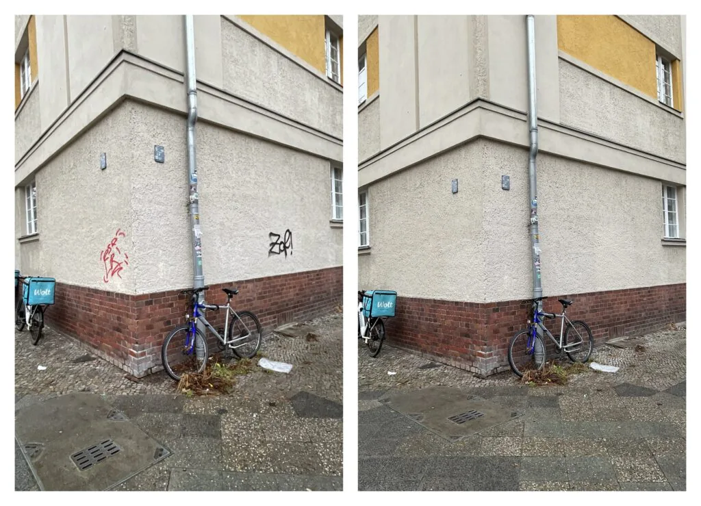 Graffitibeseitigung