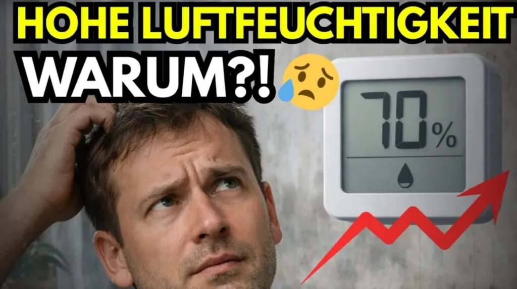 Luftfeuchtigkeit Wohnung steigt nach Lüften wieder Erklärung
