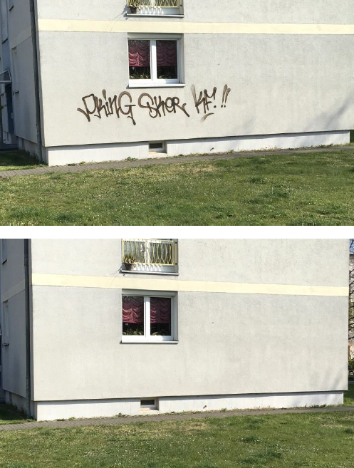 Graffitibeseitigung