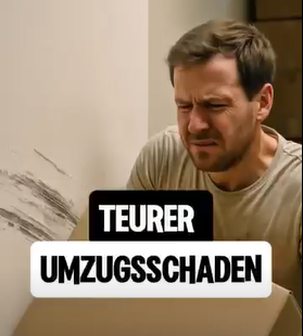 Umzugschaden preiswert und partiell beseitigen