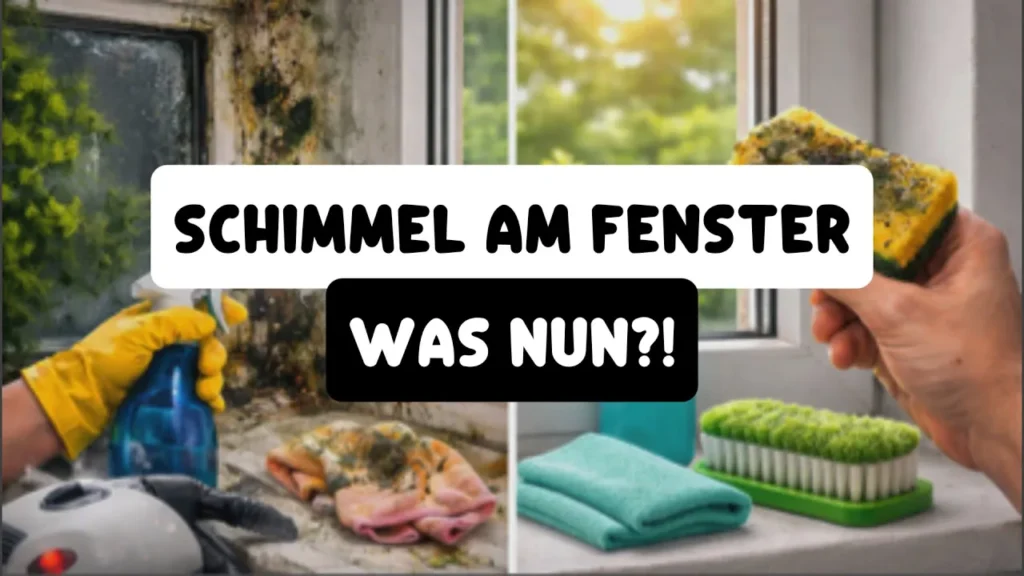 Schimmel am Fenster entfernen & vermeiden – Ursachen, Tipps & Lösungen