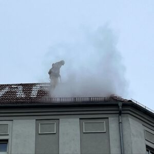 Einsatz der Seilklettertechnik in Berlin